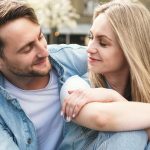 Young and sensual couple during